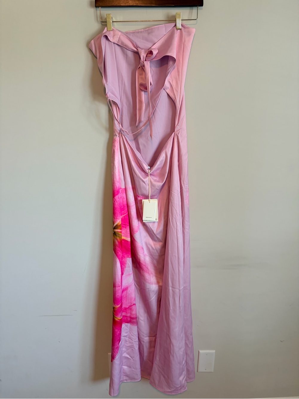 Peppermayo Maxi Dress -Pink Floral NWT - Picture 6 of 13